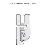 PFAFF® 2 mm Rolled Hem Foot